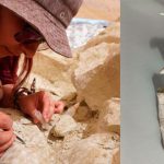 Paleontólogos del Conicet descubrieron la garra de un dinosaurio en plena transmisión en vivo