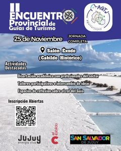 II GUIAS DE TURISMO JUJUY 2025 inscripciones