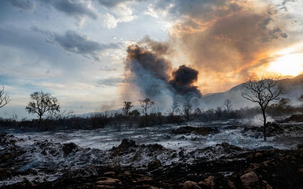 incendio en la rioja