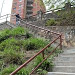 Obras de puesta en valor de escaleras urbanas