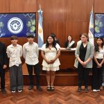 La Federación de Centros de Estudiantes realizó el cambio de gestión en la Legislatura