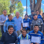 Agua Potable de Jujuy: entregó certificados de capacitación a operadores de plantas de toda la provincia
