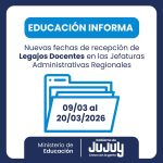 Ministerio de Educación: cronograma para trámite de abonos y legajos docentes