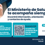 La Provincia cuenta con una red integral de salud mental para acompañar situaciones de crisis