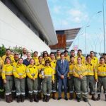 Sadir despidió a brigadistas jujeños que viajaron a combatir el fuego en la Patagonia