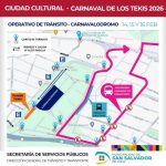 Anuncian operativo especial de tránsito para el Carnavalódromo 2026