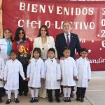Alberto Bernis y la ministra Daniela Teseira inauguraron el ciclo lectivo en Uquía