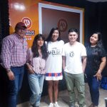 Micaela Chauque paso por “De igual a igual” ante su presentación en la Serenata a San José