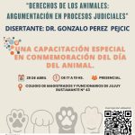 Derecho animal: impulsan formación clave para mejorar la respuesta judicial