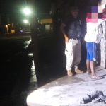 Atacaba a pedradas a los vehículos y transeúntes y fue detenido