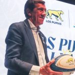Sadir participó de la presentación oficial del test match entre Los Pumas y Australia que se jugará en Jujuy