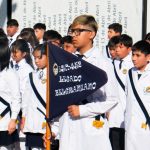 94 estudiantes jujeños prometieron a la Bandera Nacional de la Libertad Civil