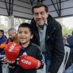 El gobernador destacó el valor del deporte en el I Encuentro Provincial de Escuelas de Boxeo