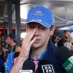 Colapinto rompió en llanto tras el GP de Italia