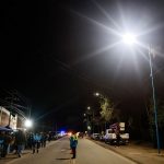 Sadir puso en marcha obras para mejorar la iluminación y seguridad en un sector estratégico de Perico