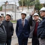 Sadir recorrió las obras de las Torres de Luján que registran un avance del 70%